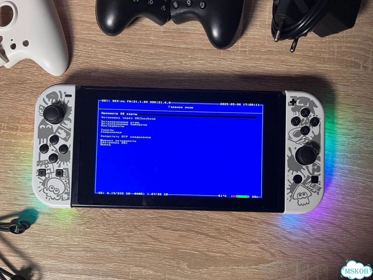 Nintendo switch прошитая фото 7