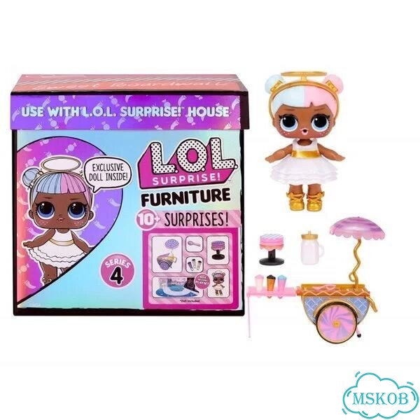 L.O.L Surprise Furniture Angel с мебелью и куклой фото 1