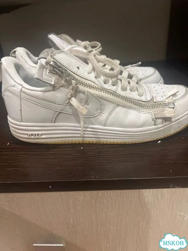 Nike air force 1 lunar acronym white фото 3
