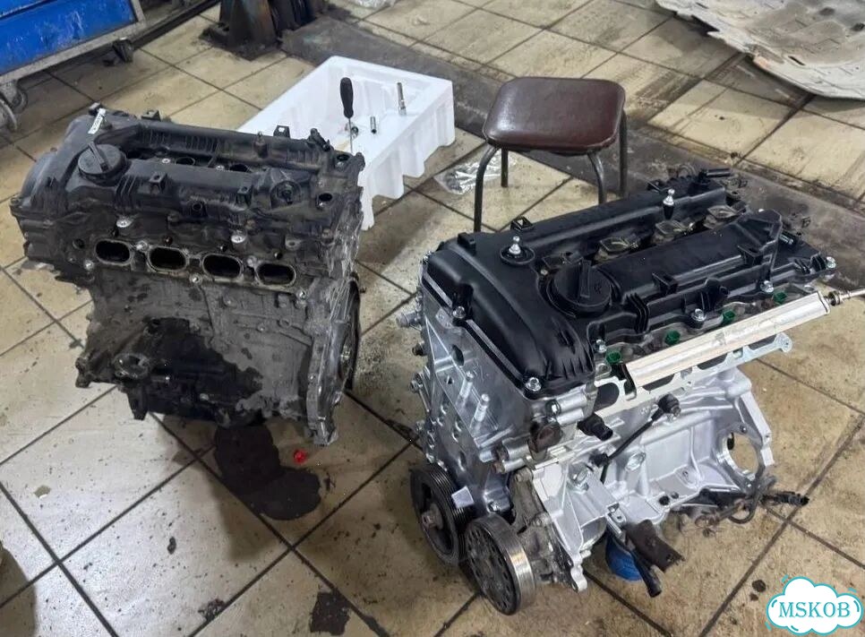 Двс G4NA 2.0 л Hyundai ix35 Kia Soul фото 8