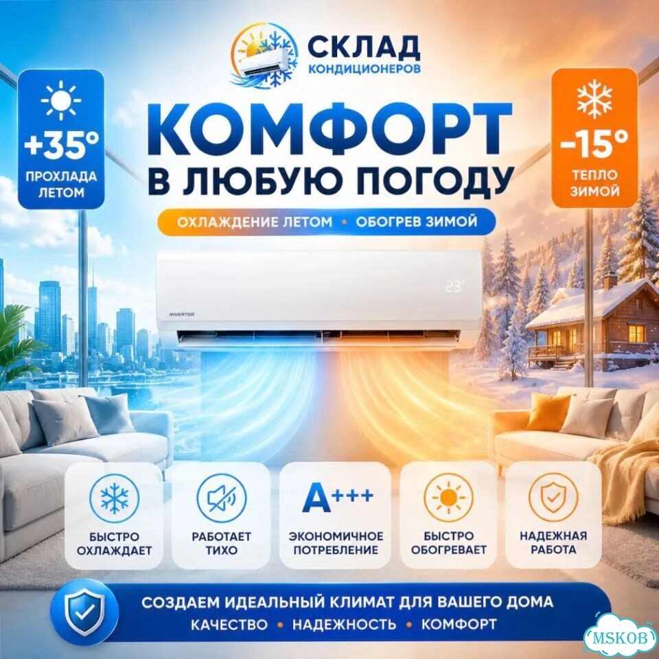 Сплит-система 9 BTU с Wi-Fi фото 6
