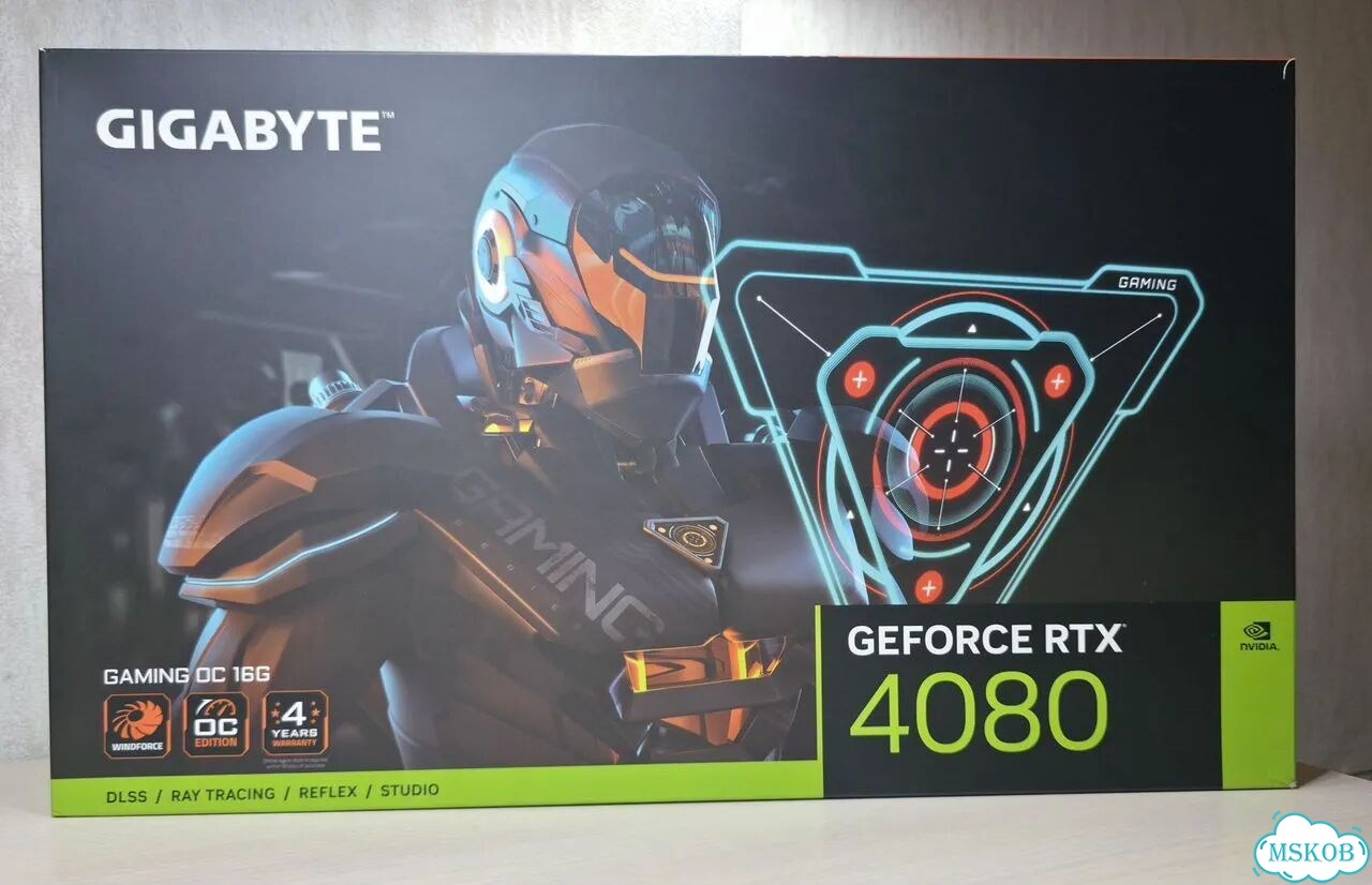 Nvidia RTX 4080 Gigabyte Gaming OC фото 1
