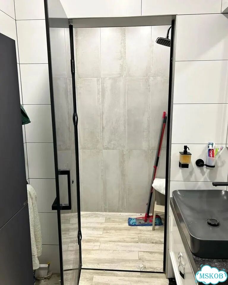 Душевая дверь из стекла фото 5