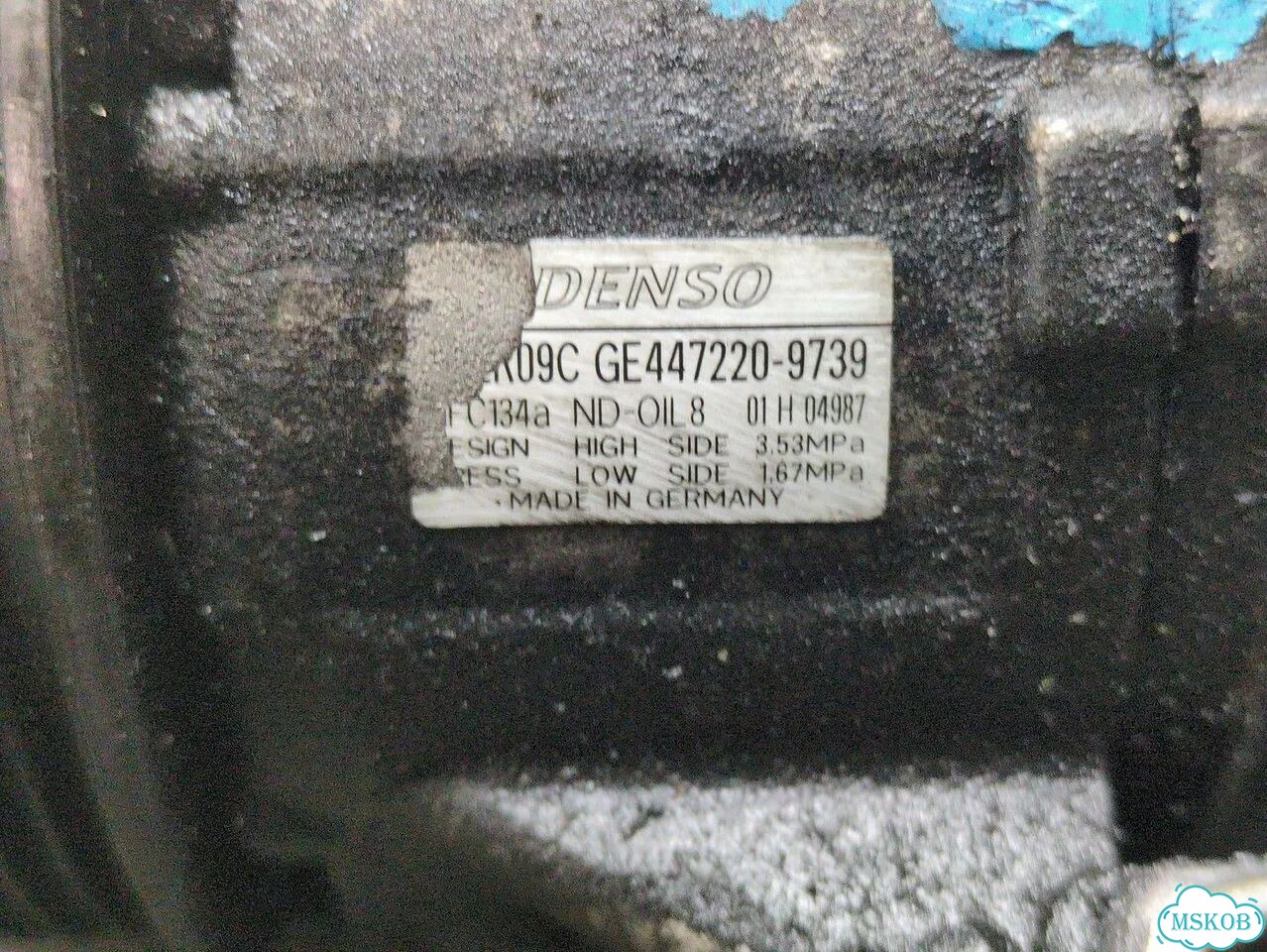 Компрессор кондиционера Toyota Yaris фото 4