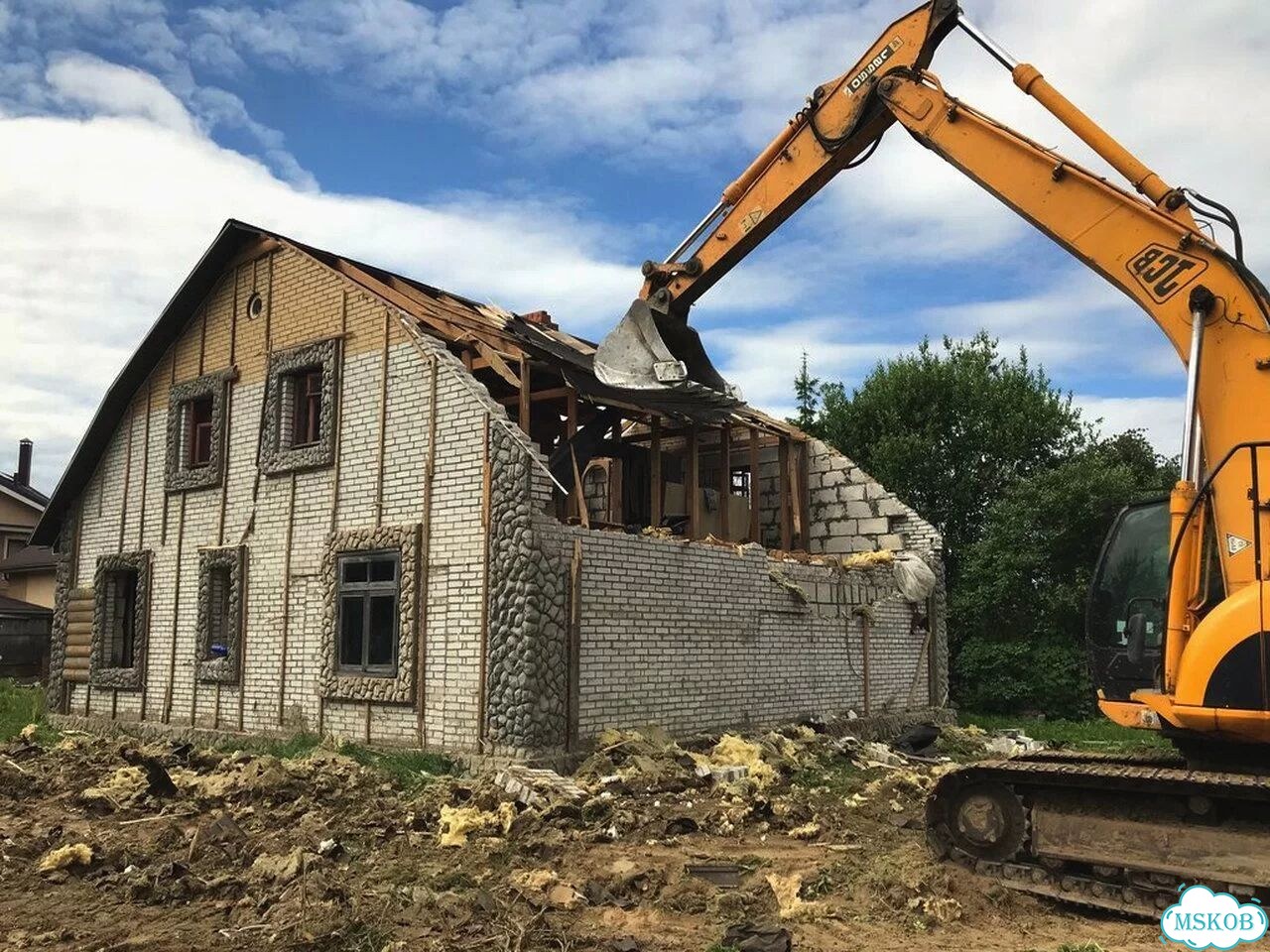 Снос домов под ключ в Авсюнине фото 2