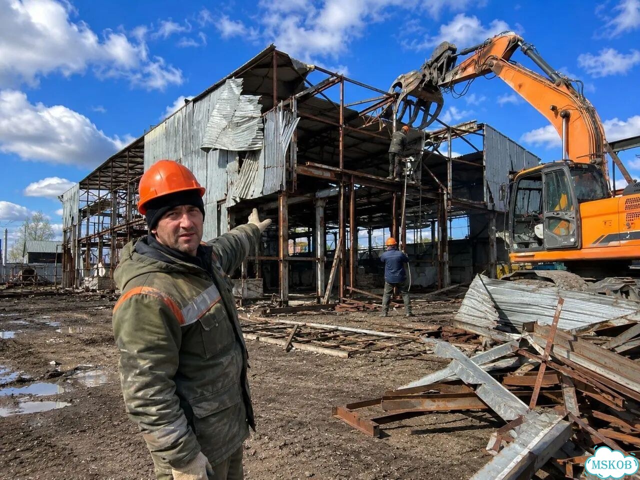 Демонтаж металлоконструкций под ключ в Авсюнине фото 1