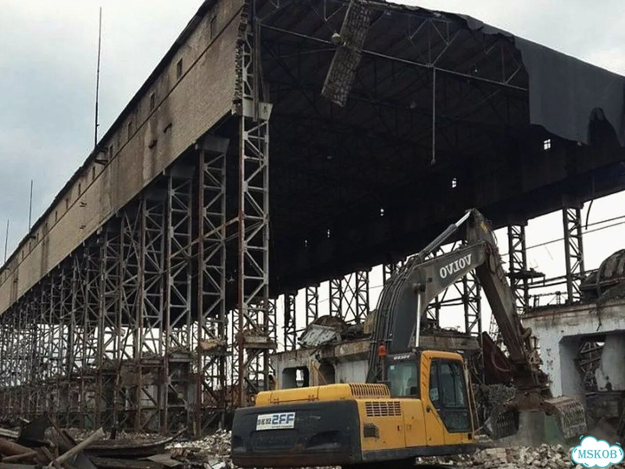 Демонтаж ангаров под ключ в Авсюнине фото 5