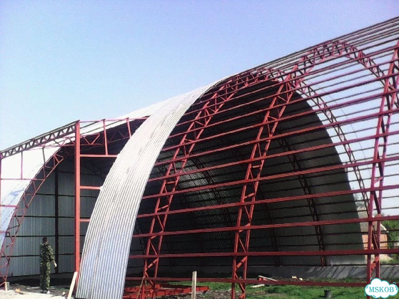 Демонтаж ангаров под ключ в Авсюнине фото 6