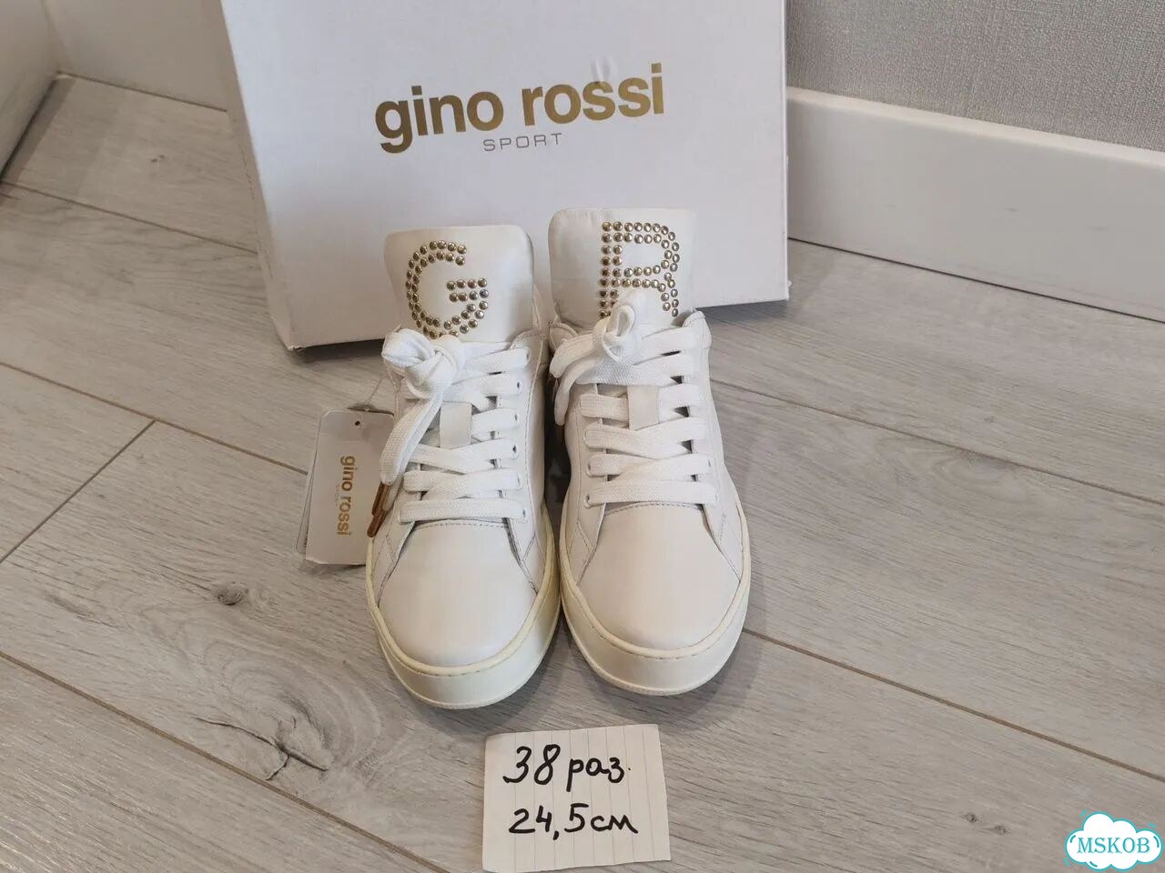 Кроссовки женские, новые Нат.кожа 38.Gino rossi фото 10