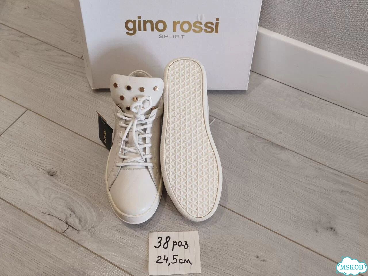Кроссовки женские, новые Нат.кожа 38.Gino rossi фото 5