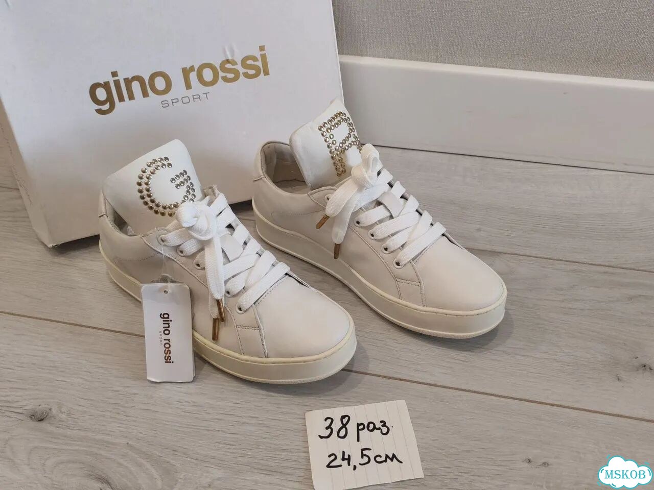 Кроссовки женские, новые Нат.кожа 38.Gino rossi фото 7