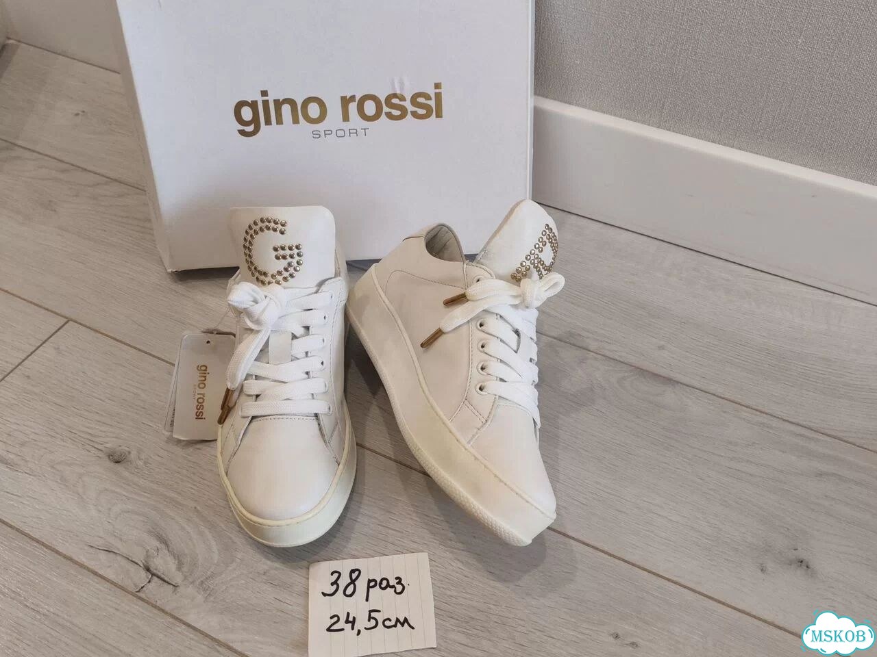 Кроссовки женские, новые Нат.кожа 38.Gino rossi фото 9