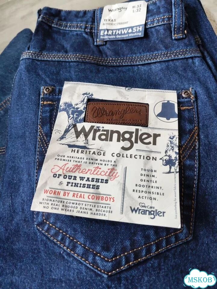 Джинсы Wrangler Texas Ёлочка Лучшие Цаета фото 1