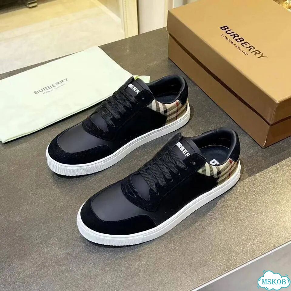 Кеды Burberry кожаные клетка Новые (39-46) фото 7