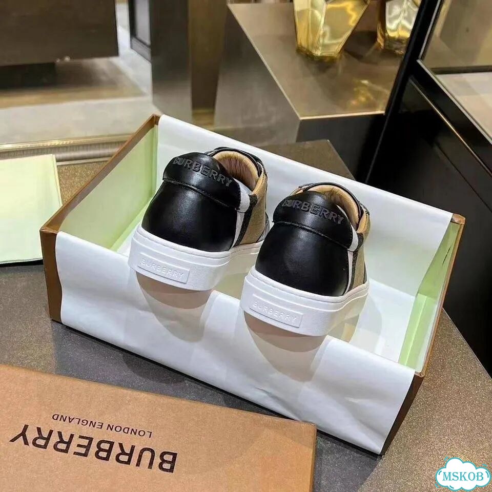 Кеды Burberry кожаные клетка Новые (39-46) фото 8