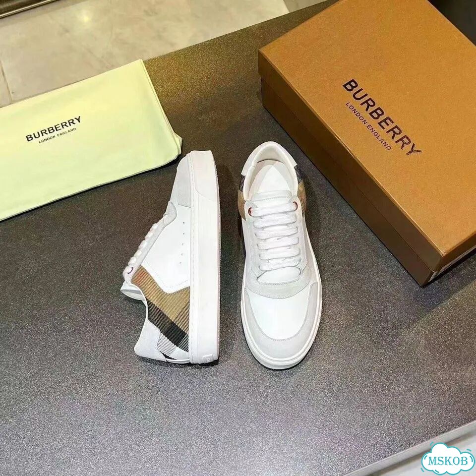 Кеды Burberry кожаные клетка Новые (39-46) фото 9