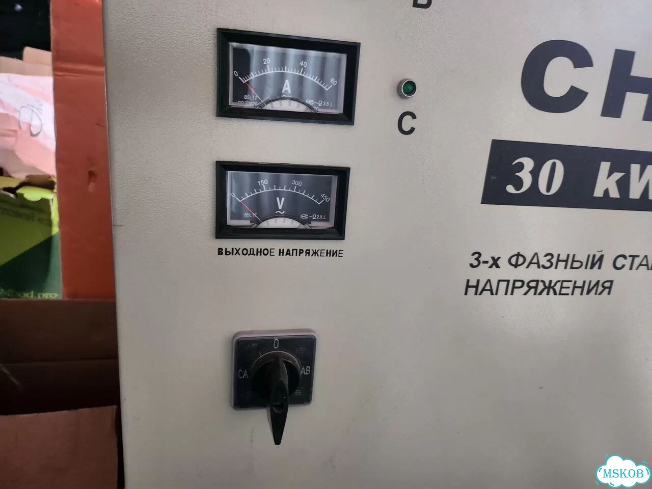 Стабилизатор напряжения 30 кВ, 380 в трехфазный фото 2