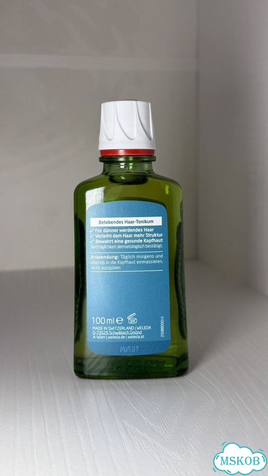 Новый тоник для волос weleda фото 2
