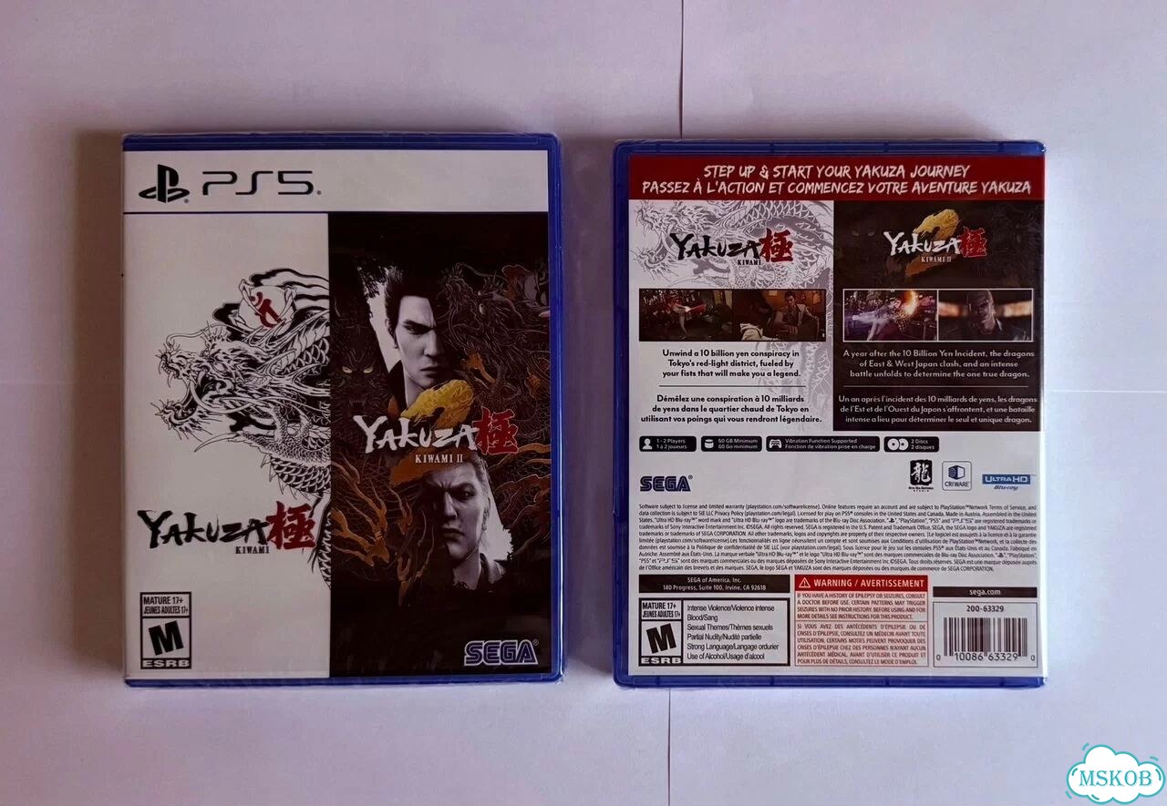 Yakuza Kiwami 1+2 (PS5) фото 1
