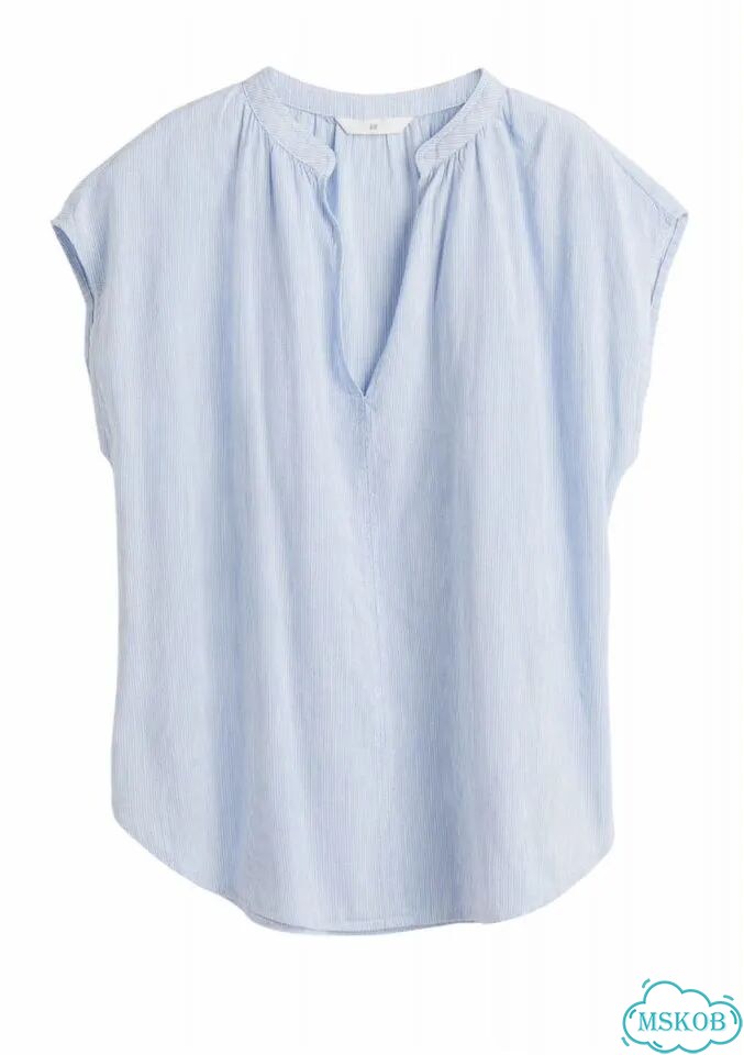 H&m легкая блузка хлопок новая M фото 1