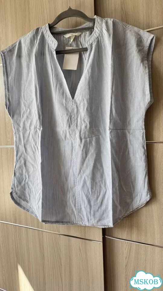 H&m легкая блузка хлопок новая M фото 3