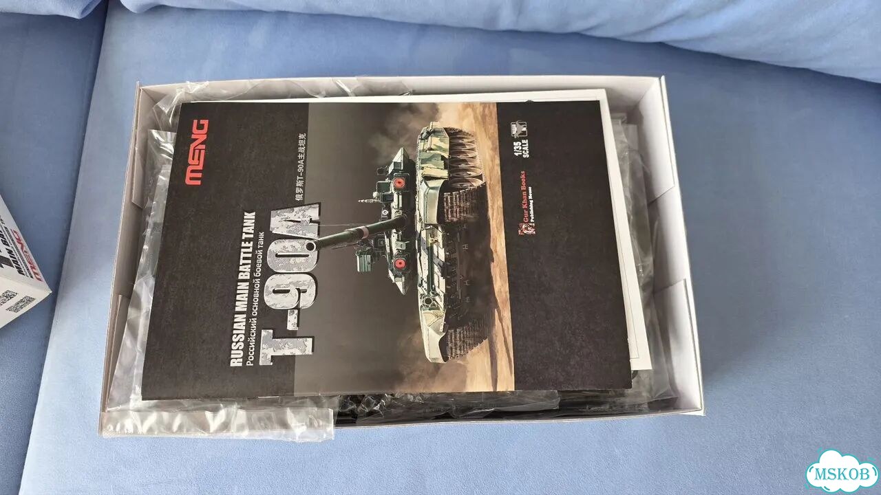 Сборная модель meng t-90a фото 2
