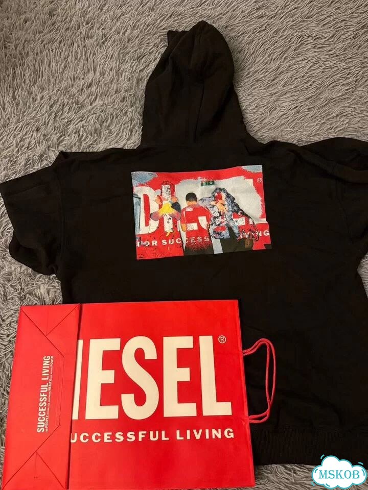 Мужские худи diesel фото 4