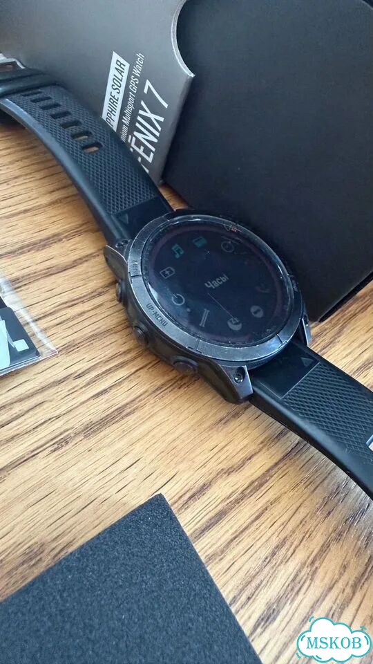 Garmin Fenix 7 Sapphire Solar в хорошем состоянии фото 3