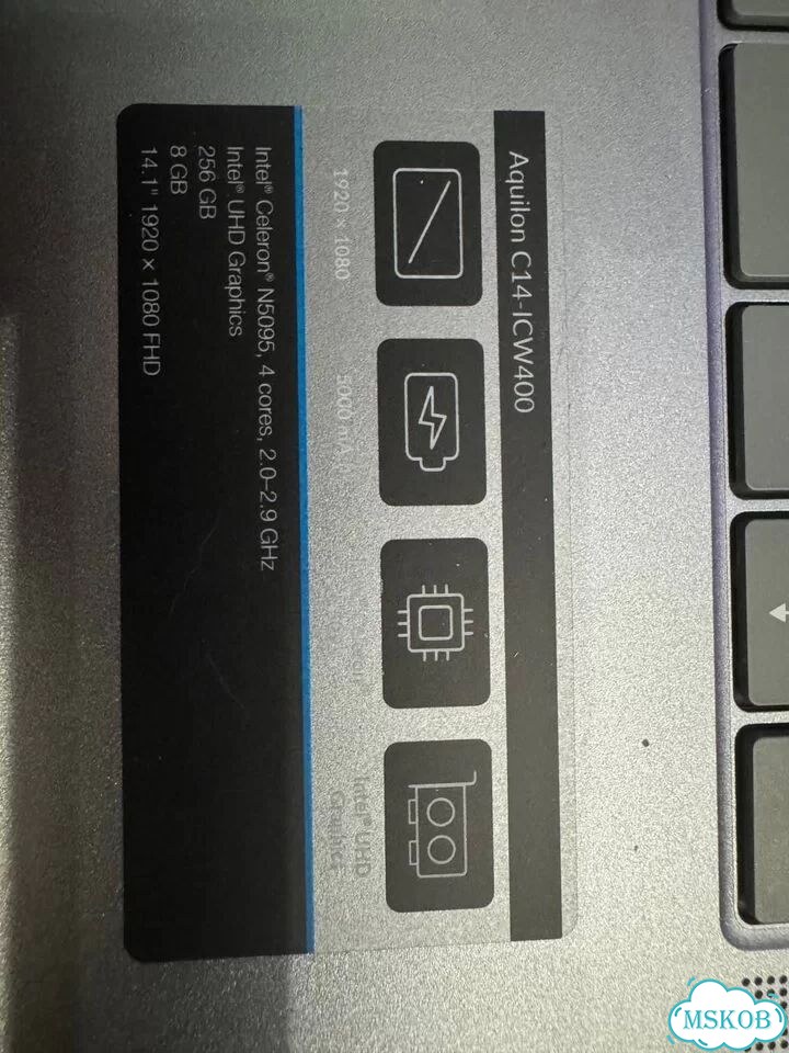 Ноутбук Dexp Aquilon C14-ICW400 фото 4