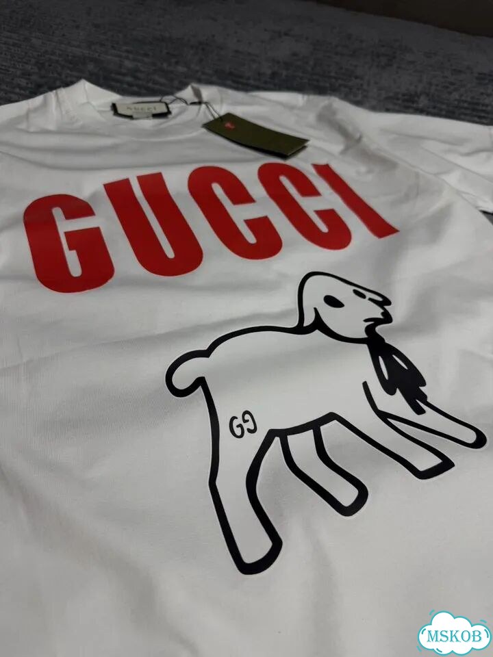 Футболка Gucci lamb фото 4