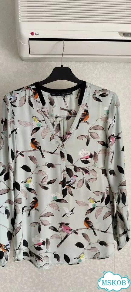 Блузка zara m как новая фото 1