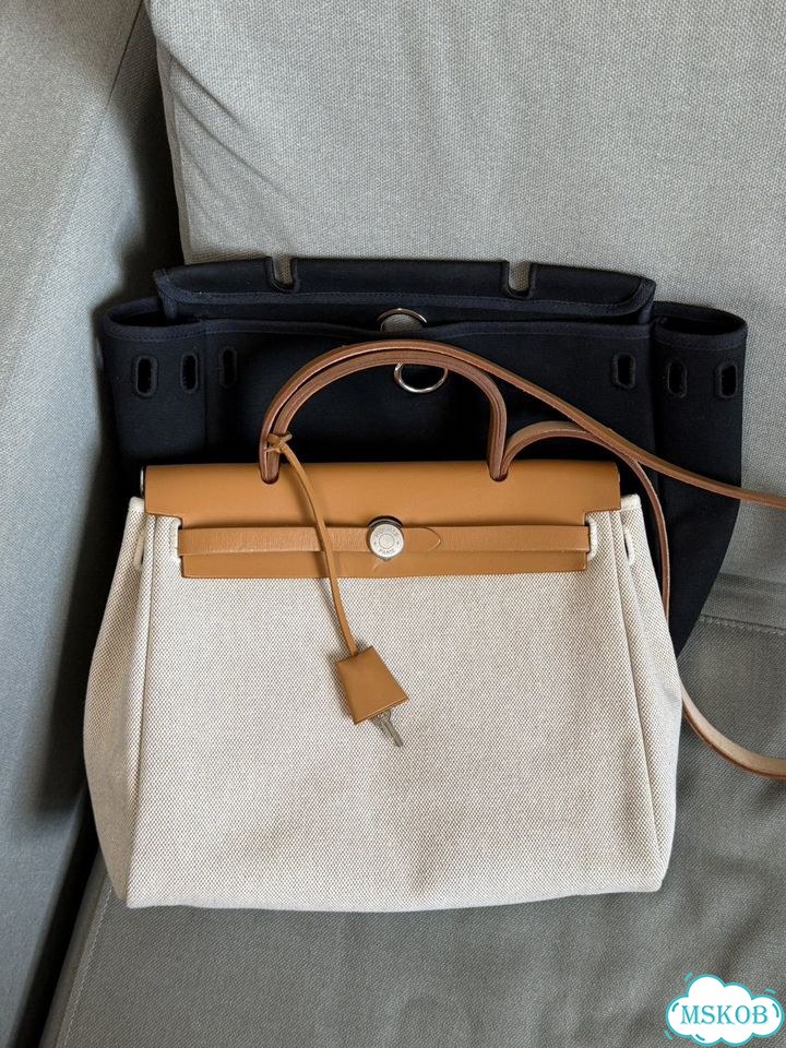 Сумка hermes Herbag 31 винтажный оригинал фото 1