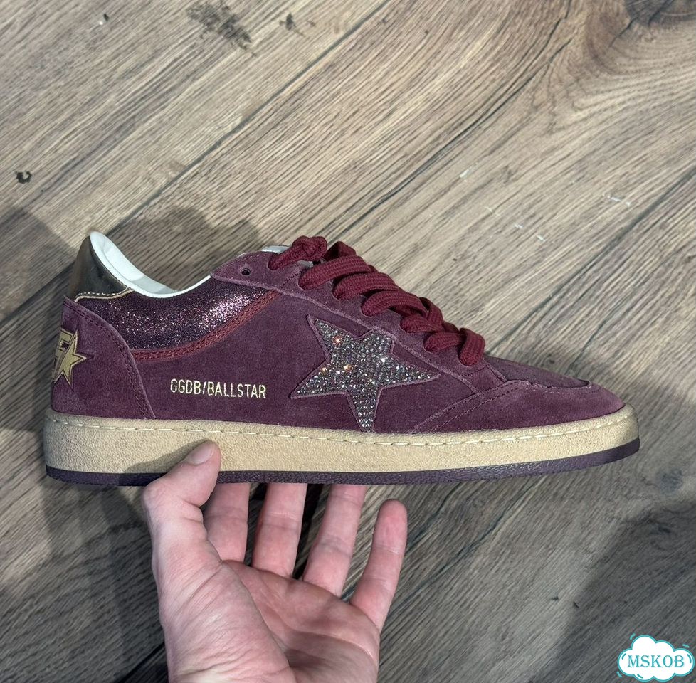 Golden Goose Ball Star Glittered фото 1