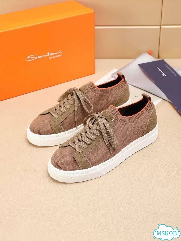 Кроссовки мужские Santoni фото 2