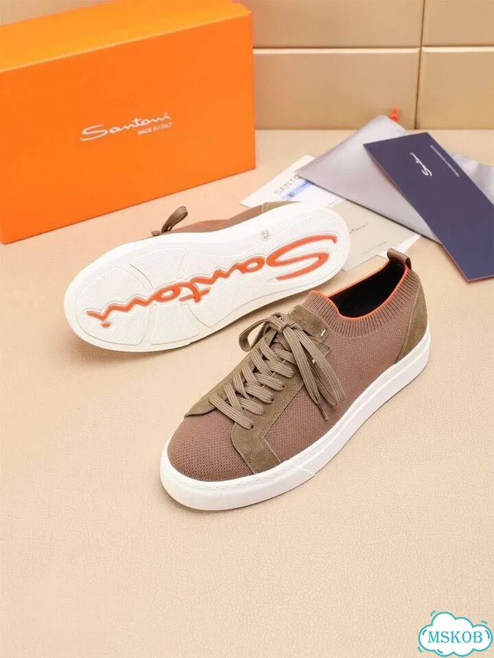 Кроссовки мужские Santoni фото 5