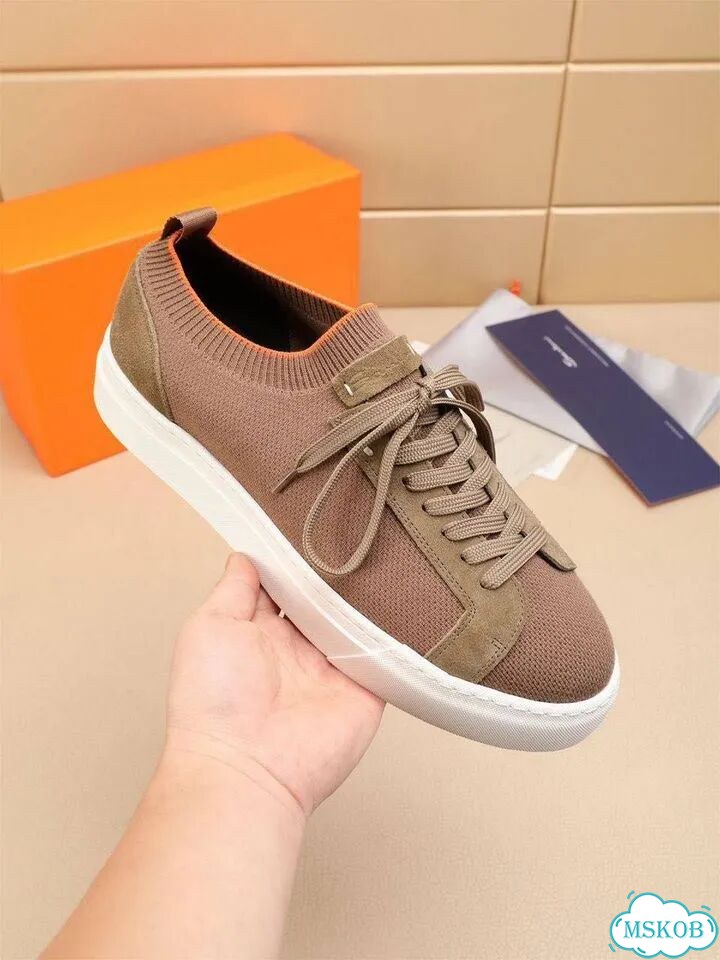 Кроссовки мужские Santoni фото 6