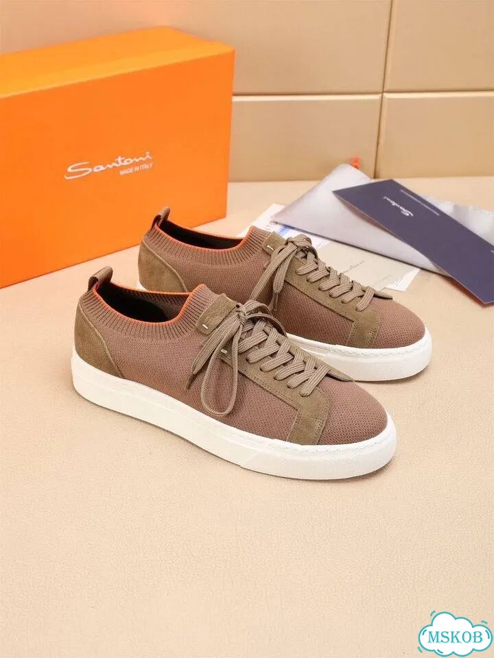Кроссовки мужские Santoni фото 8
