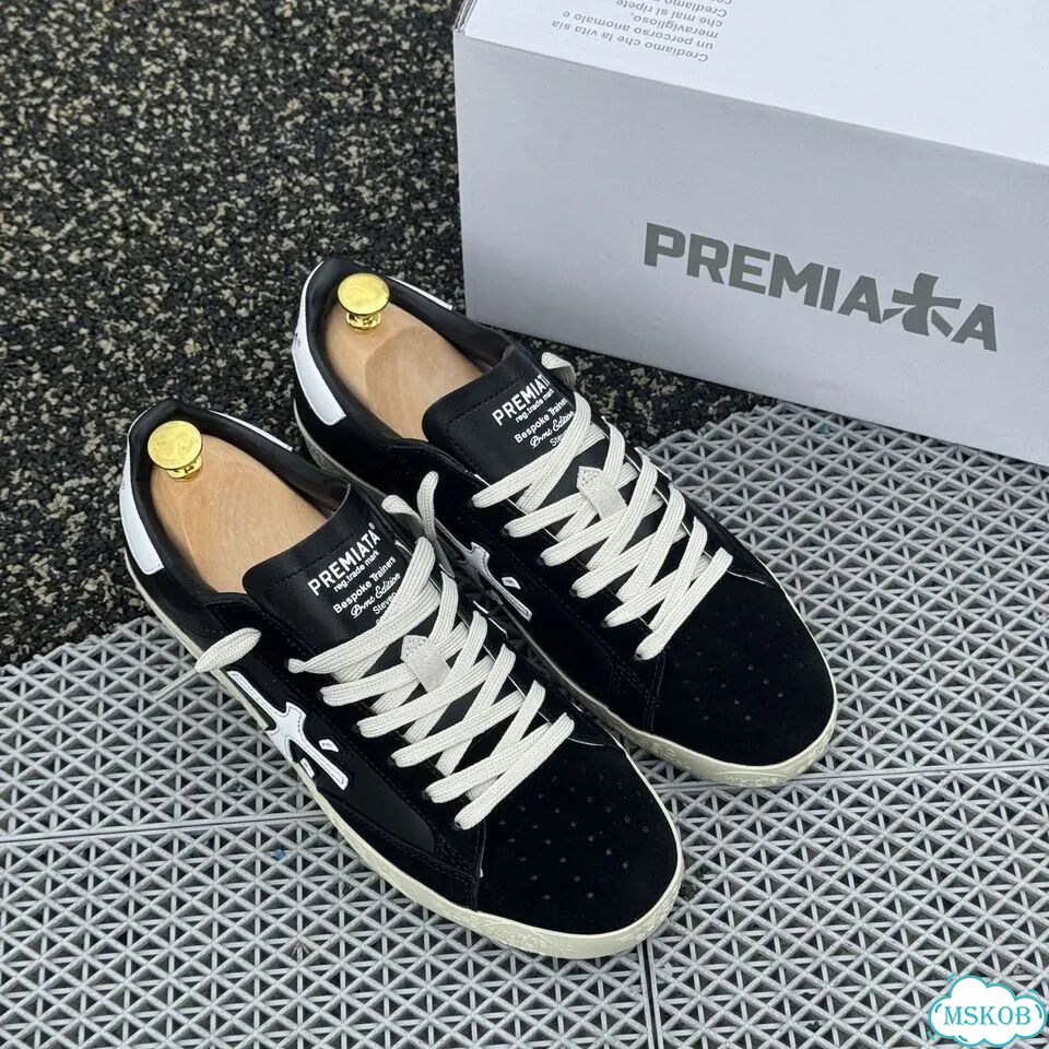 Кеды Premiata steven black фото 1