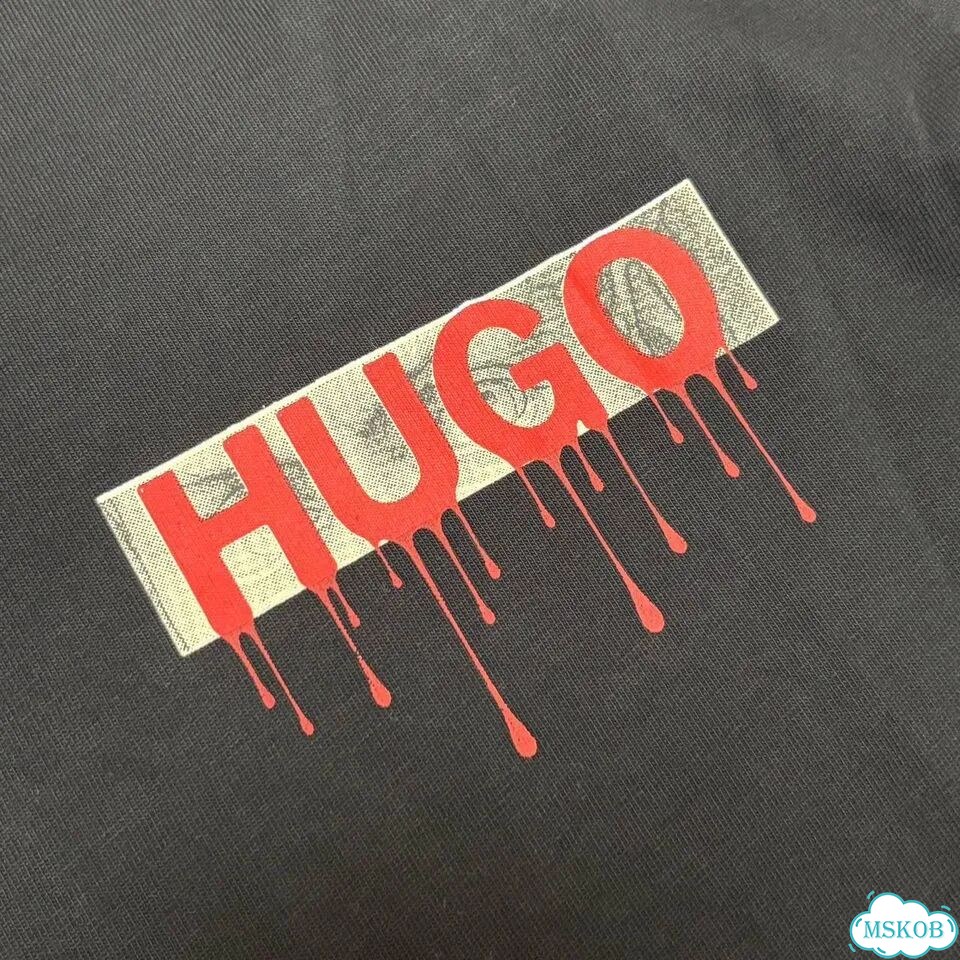 Футболка Hugo Boss черная фото 7