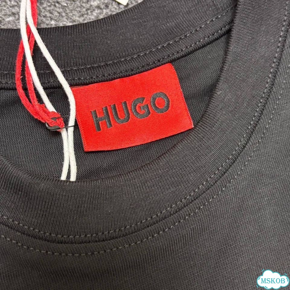 Футболка Hugo Boss черная фото 9