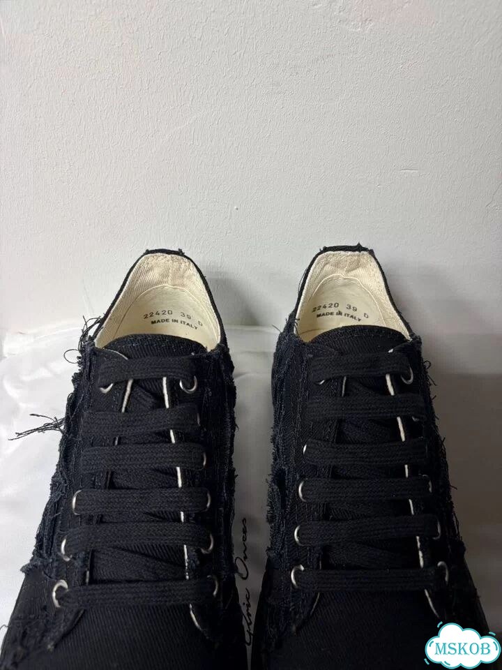 Кроссовки Rick Owens Ramones Slashed Low фото 10