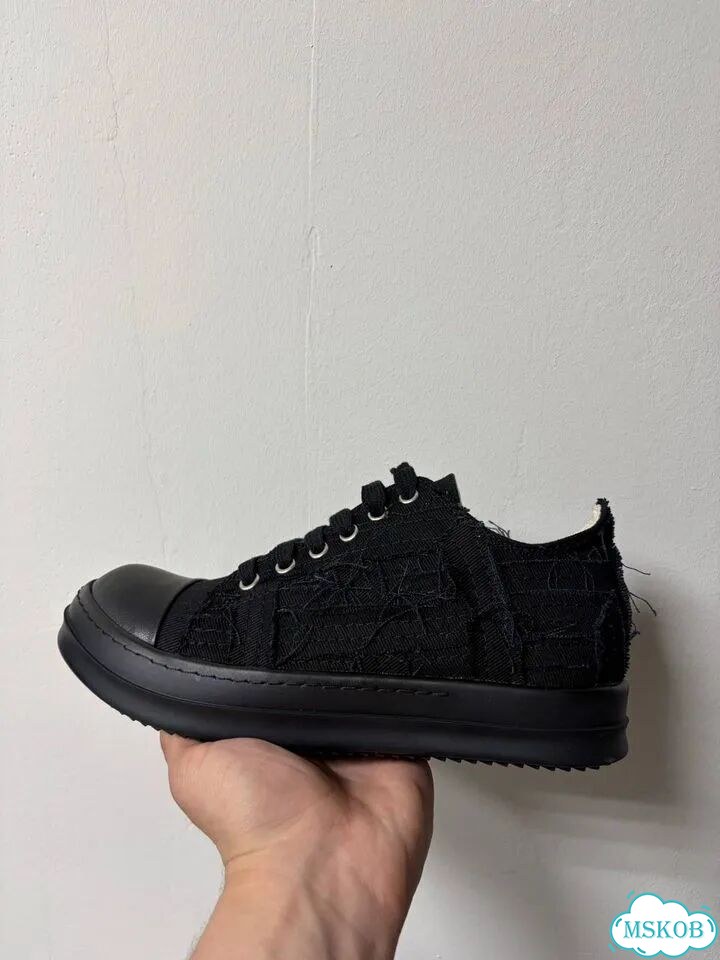 Кроссовки Rick Owens Ramones Slashed Low фото 3