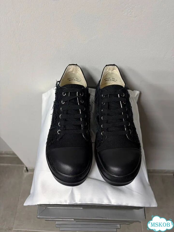 Кроссовки Rick Owens Ramones Slashed Low фото 4