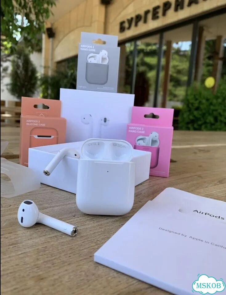Airpods 2 с гарантом и анимацией фото 2