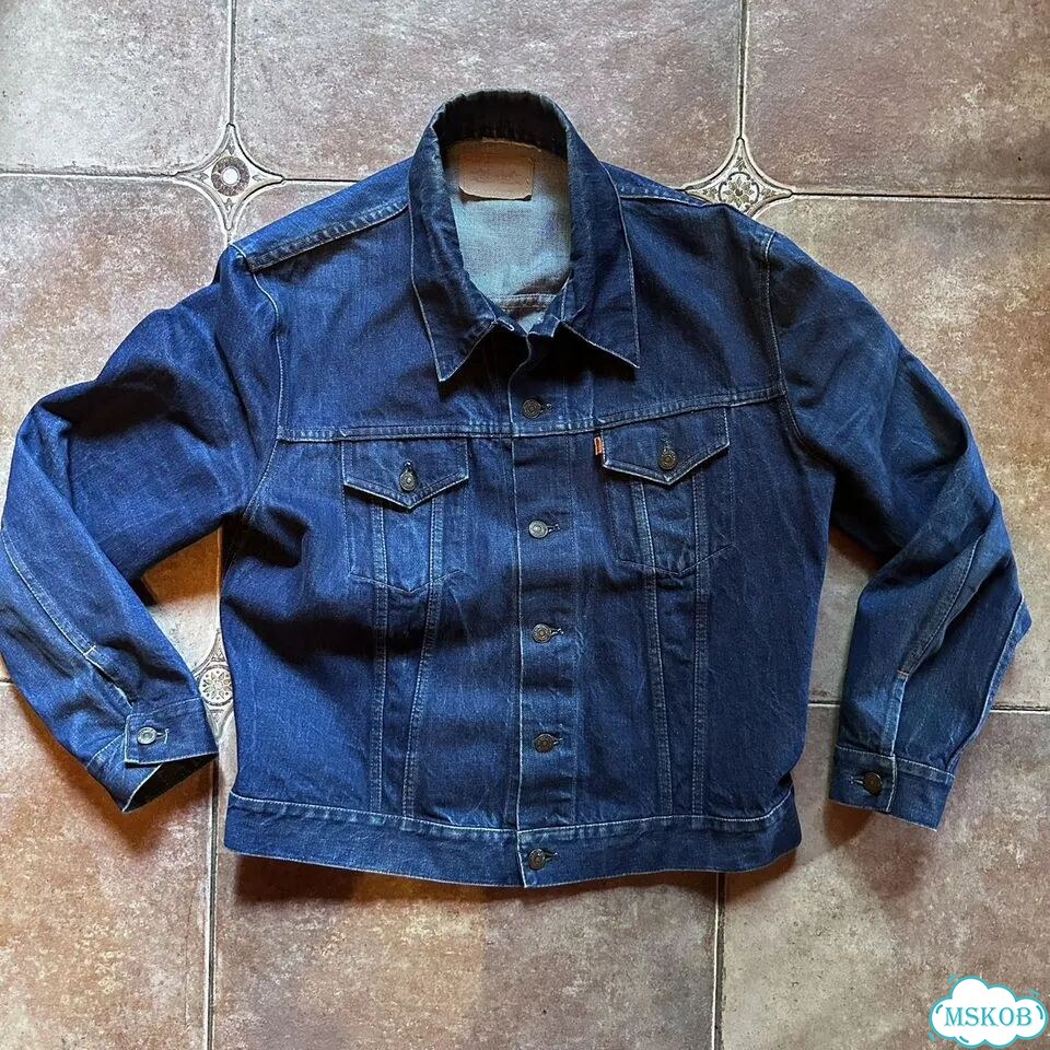 Куртка джинсовка Levi's orange tab винтаж 70' фото 2
