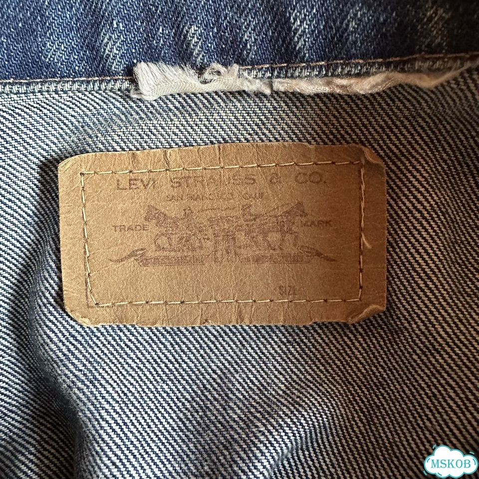 Куртка джинсовка Levi's orange tab винтаж 70' фото 6
