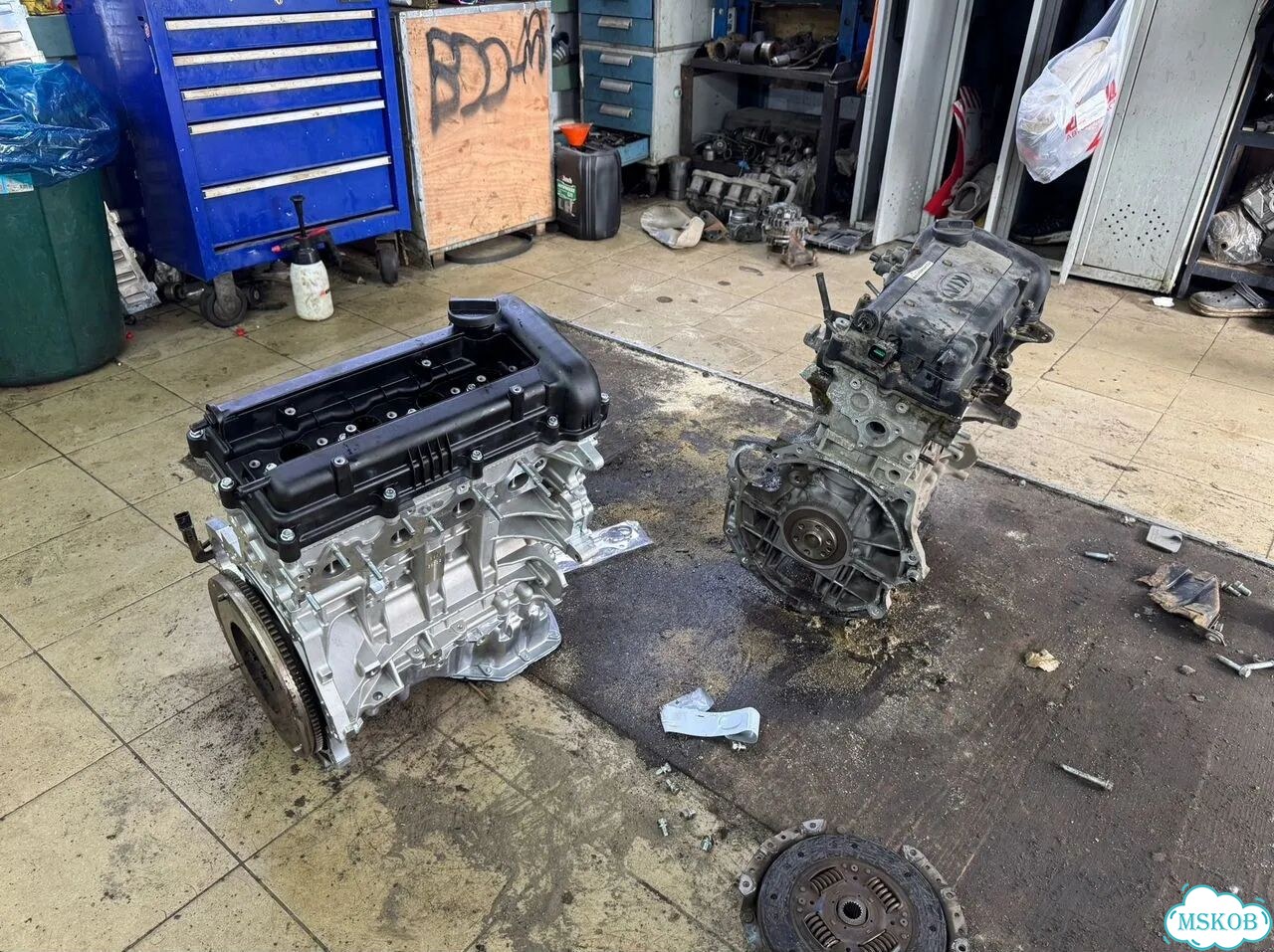 Мотор G4FA 1.4 л Hyundai Solaris Kia Ceed фото 5