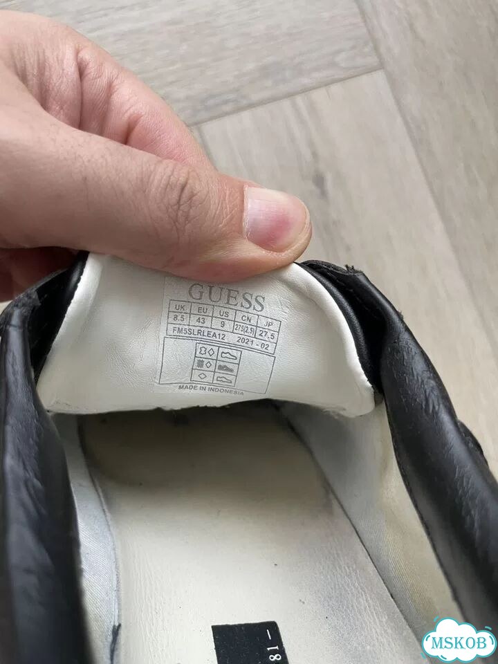 Кеды guess мужские 43EU (42 RUS) оригинал фото 9