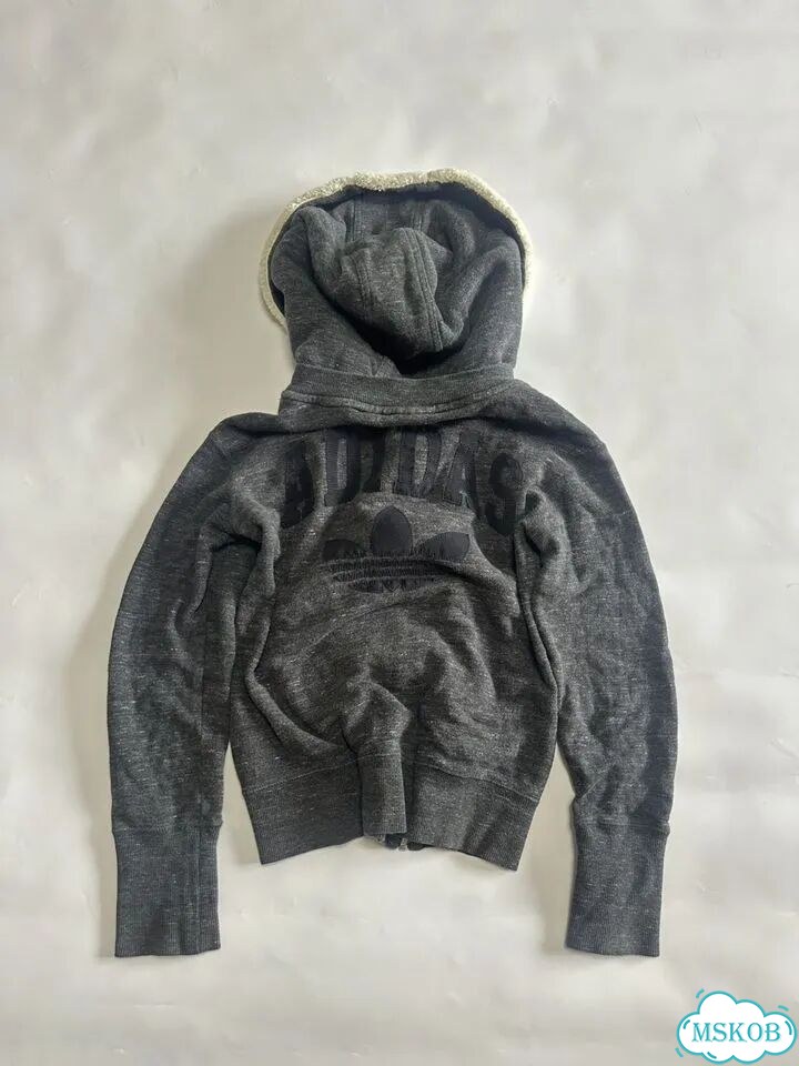 Зип Худи Adidas Originals С Мехом Y2K type фото 1
