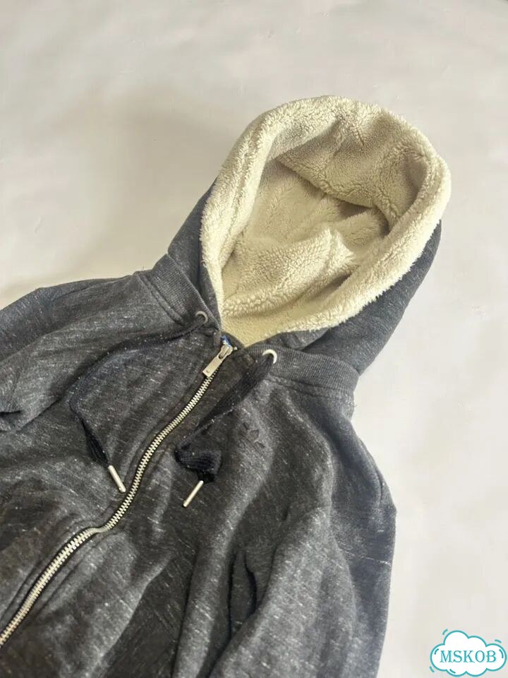 Зип Худи Adidas Originals С Мехом Y2K type фото 3